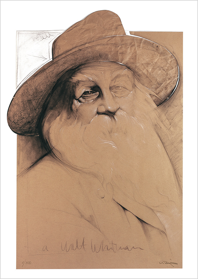 Obra Grafica a Walt Whitman